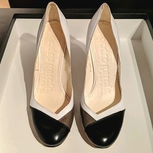 Pedro Garcia Round Toe Pumps